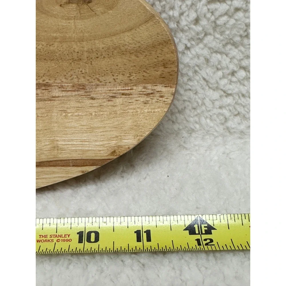 Pittsburgh Steelers Cutting Board VTG Brown Wood Football Shape NFL Serving Tray